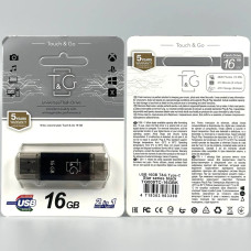 USB флеш T&G 16Gb Star 009 (USB+Type-C)