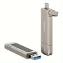 USB флеш Usams US-ZB281 1TB Type-C+USB 3.2 High Speed 10G