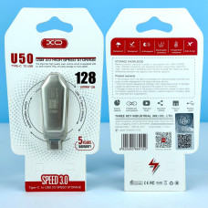 USB флеш XO U50 128Gb Type-C to USB 3.0 