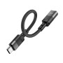 USB Подовжувач Hoco U107 Type-C male to iP female adapter cable 0.1m