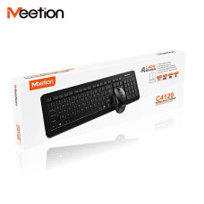 Клавіатура бездротова+мишка Meetion MT-С4120 (з Eng, UA розкладками)