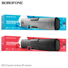 Портативна колонка Borofone BP11 Popular desktop BT speaker (40,0*7,4*6,0 см)
