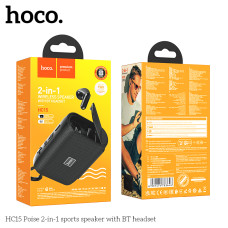 Портативна колонка Original Hoco HC15 Poise 2-in-1 sports speaker with BT headset 