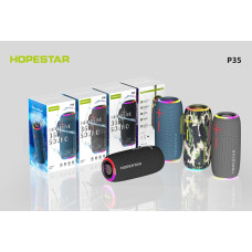 Портативна колонка HOPESTAR P35 Bluetooth з радіо 23,0*10,6*10,6 см