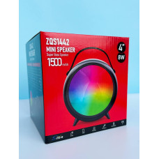 Колонка ZQS-1442 Mini Speaker LED Bluetooth 16.0x14.2x16.3 см