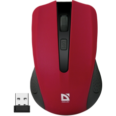 Мишка комп'ютерна бездротова DEFENDER MM-935 червона