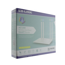 Wi-Fi роутер LB-Link BL-W1210M 11AC 1200Mbps 2.4GHz/5GHz 4LAN+1WAN
