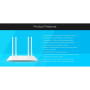 Wi-Fi роутер LB-Link BL-W1210M 11AC 1200Mbps 2.4GHz-5GHz 4LAN+1WAN