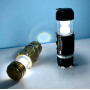 Ліхтарик для кемпінгу LED лампа SB-9699 із сонячною панеллю вбудований акумулятор