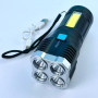 Ліхтарик L-S03/L19 Battery indicator functional USB Charge Flashlight Вбудований акумулятор