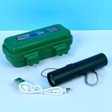 Ліхтарик 519B XPE+COB USB interfase Вбудований акумулятор
