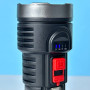 Ліхтарик L-822-WP Battery indicator functional USB вбудований акумулятор без упаковки 
