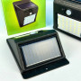 Світлодіодний світильник 609-30 з датчиком руху та водонепроникний solar light вбудований акумулятор (30 діодів)