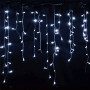 Гірлянда Xmas LED 120 3.3 Line Short curtain (Бурульки/Бахрома) W-1 Біла 5 метрів Вулична (Білий дріт)