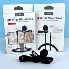 Мікрофон петличний JH-043 Lavalier MicroPhone 3.5mm jack із затискачем ( AAA Classe)
