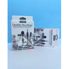 Мікрофон петличний JH-043A Lavalier MicroPhone 3.5mm Jack з виходом для навушників