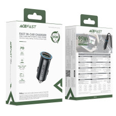 Автомобільний зарядний пристрій AceFast B16 95W