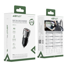 Автомобільний зарядний пристрій AceFast B20 PD45W