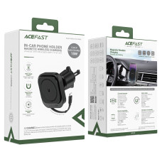 Holder AceFast D32 Magnetic з бездротовою зарядкою 15W