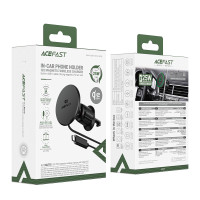 Holder AceFast E51 QI2 25W Magnetic з бездротовою зарядкою 25W