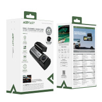 Відеореєстратор AceFast X2 4K Ultra HD (із камерою заднього виду)