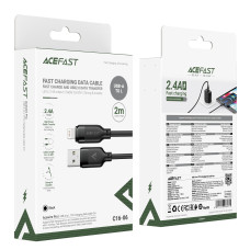 Data Cable AceFast C16-06 Lightning TPU 2.4A 2m