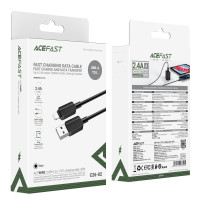 Data Cable AceFast C26-02 PVC Lightning 1.2m