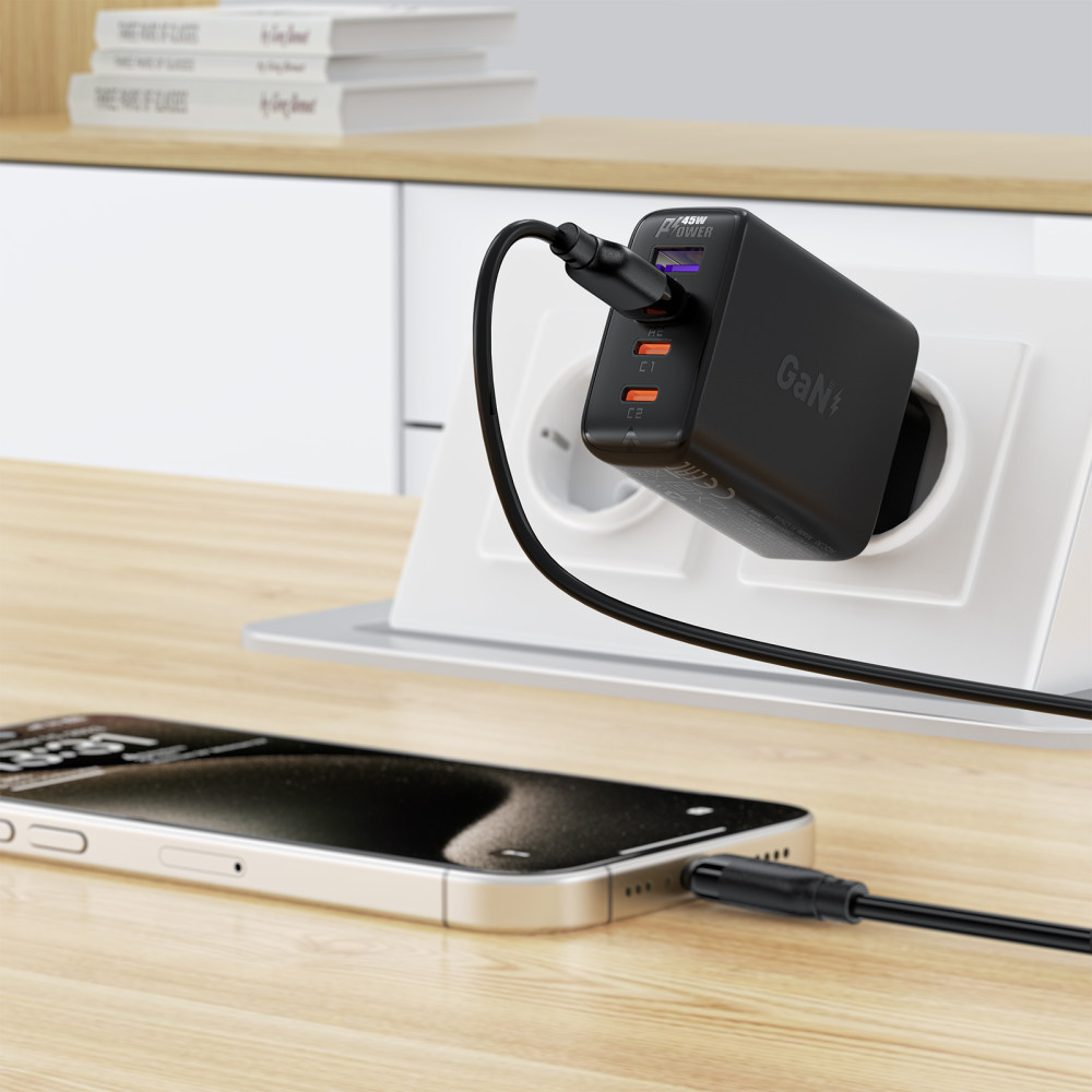 Data Cable AceFast C16-04 Type-C 3A 1.2m