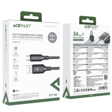 Data Cable AceFast C17-04 Type-C 3A 1.2m