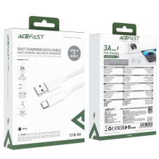 Data Cable AceFast C18-04 Type-C 3A 1.2m