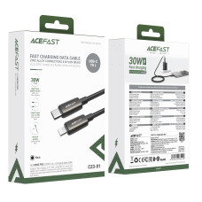 Data Cable AceFast C23-01 Type-C to Lightning 30W 1.2m