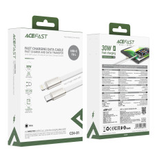 Data Cable AceFast C24-01 Type-C to Lightning 1.2m