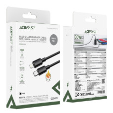 Data Cable AceFast C25-01 Silicone Type-C to Lightning 1.2m