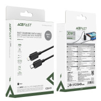 Data Cable AceFast C26-01 PVC Type-C to Lightning 1.2m