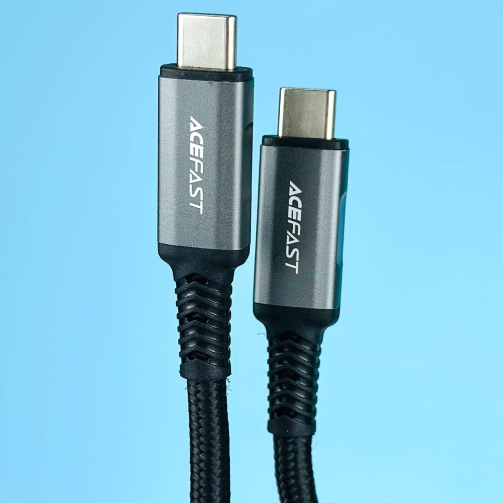  Data Cable AceFast C1-09 Aluminum alloy Type-C to Type-C 240W 1.2m