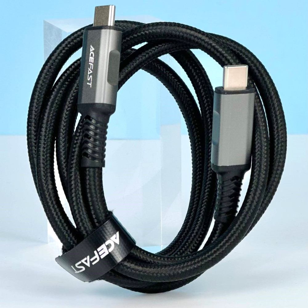  Data Cable AceFast C1-09 Aluminum alloy Type-C to Type-C 240W 1.2m