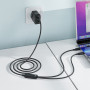 Data Cable AceFast C5-11 Type-C to Type-C+Type-C 100W 1.2m