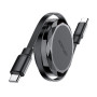 Data Cable AceFast C13-03 Type-C to Type-C висувний 60W 0.8m