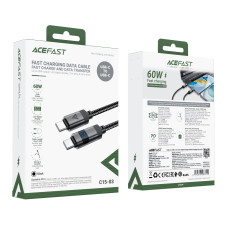 Data Cable AceFast C15-03 Type-C to Type-C 60W 1.2m