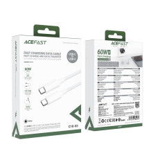 Data Cable AceFast C18-03 Type-C to Type-C 60W 1.2m
