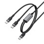 Data Cable AceFast C22-02 Type-C to Type-C+Type-C 100W 1.2m
