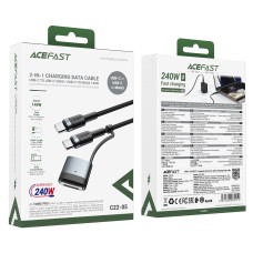 Data Cable AceFast C22-05 Type-C to Type-C+Mag3 140W 1.2m