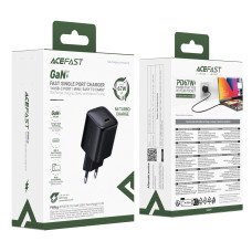 Мережевий зарядний пристрій AceFast A134 mini GaN D67W