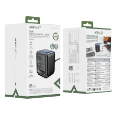 Мережевий зарядний пристрій Z10 настільний з TFT дисплеєм GaN 100W Type-C