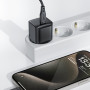Мережевий зарядний пристрій AceFast A77 mini GaN PD30W 