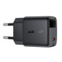 Мережевий зарядний пристрій AceFast A115 GaN PD30W