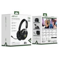 Навушники комп'ютерні AceFast H20 Gaming (Bluetooth, 2.4G USB+Type-C)