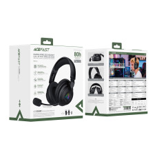 Навушники AceFast H15 з мікрофоном (Bluetooth+2.4G)