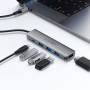 USB-C HUB AceFast J16 Type-C to Type-C+USB3.0*3+HDMI