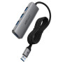 USB HUB AceFast J17 USB to USB3.0*4